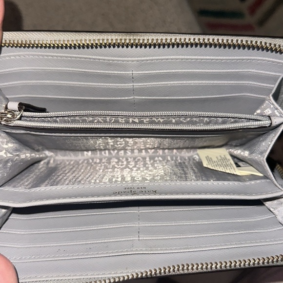 Grey Kate Spade Wallet - Picture 4 of 4
